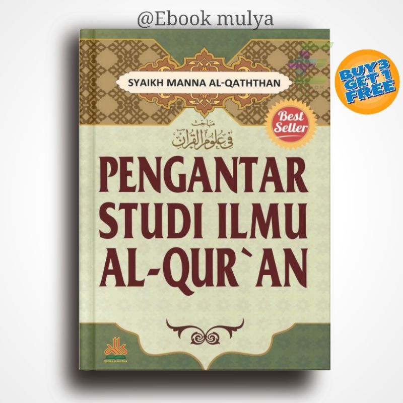 Jual (1549) Pengantar Studi Ilmu Al-Quran By Syaikh Manna Al-Qaththan ...