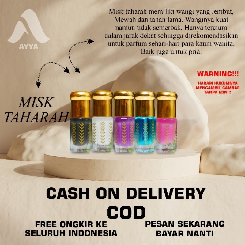 Jual Misk Taharah Biru Original / Musk Thaharah Biru Powder 3ml ...