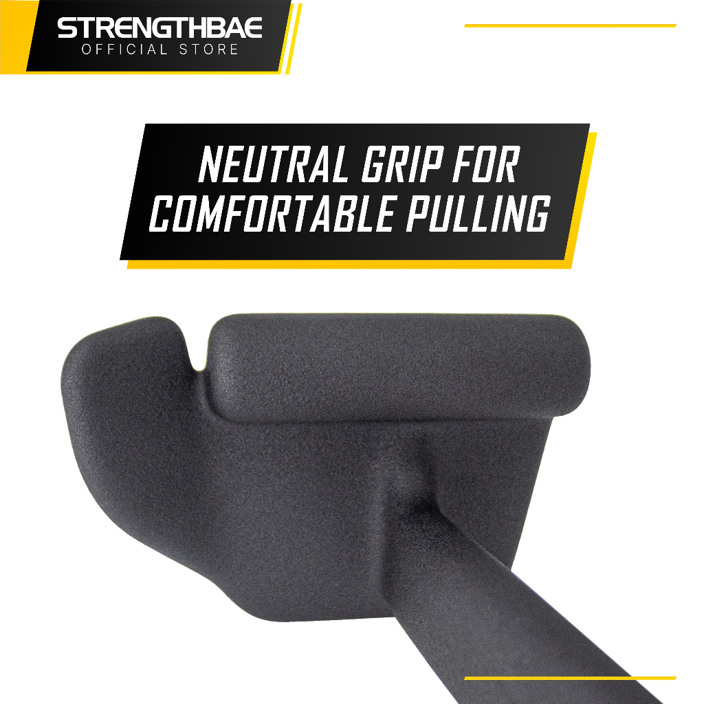 Jual Mag Grip Long Bar 46cm Cable Attachment STRENGTHBAE Lat Pulldown ...