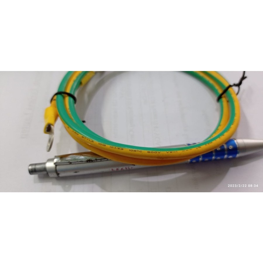 Jual Kabel 10 AWG Plus Skun Cable Grounding Rak Server Switch Baterai ...