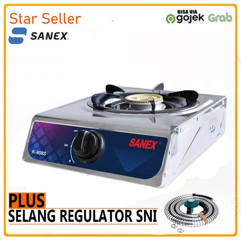 Jual Sanex Kompor Gas Tungku K S Body Stainles Shopee Indonesia