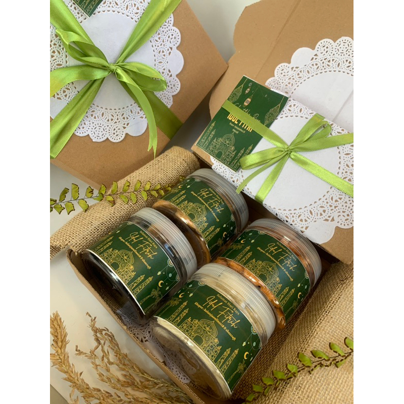 Jual Hampers kue kering homemade premium/ hampers idul fitrih/kue