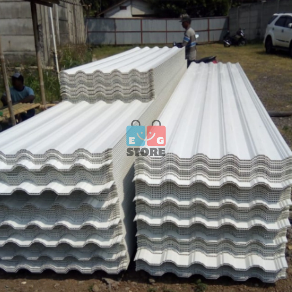 Jual Atap Alderon Aman Roof Atap Upvc Atap Kanopi Shopee Indonesia