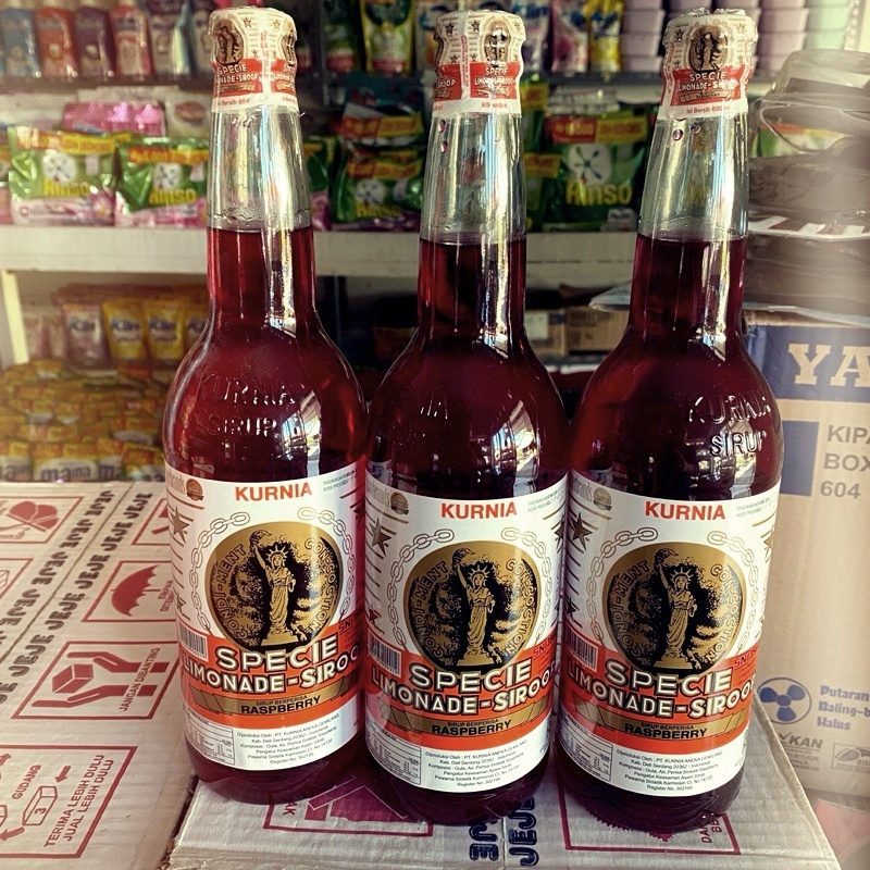 Jual sirup Kurnia rasa raspberry kemasan 600 ml | Shopee Indonesia