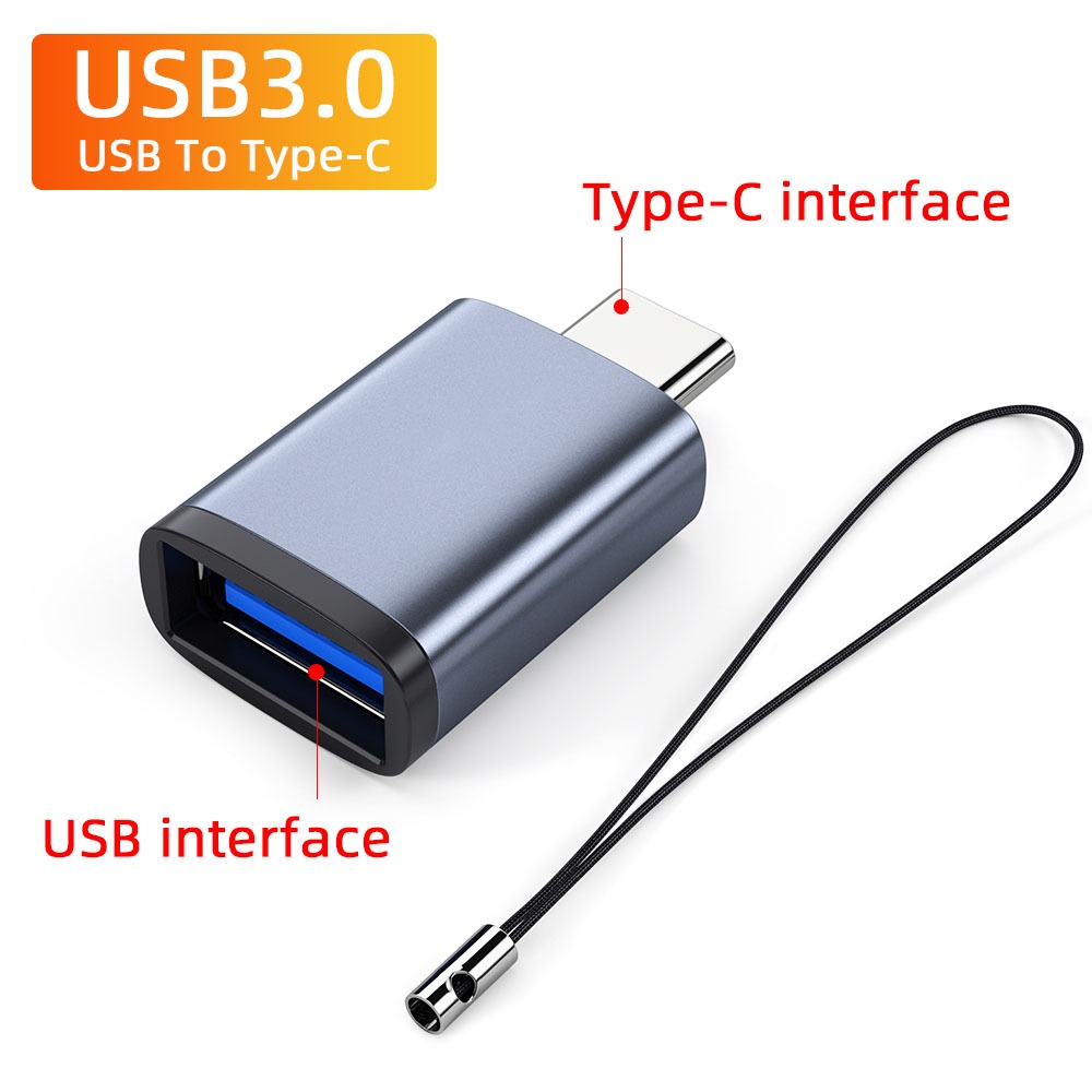 Jual Essager OTG Mini Connector TYPE-C Female TO USB 3.0 Male USB to ...