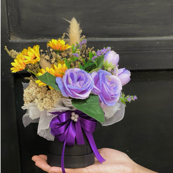 Jual Bloombox Bloom Box flower / bloom box bunga kering / bloom box