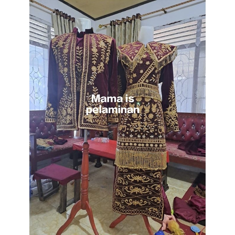 Jual baju penganten minang edisi model baru 2024 | Shopee Indonesia