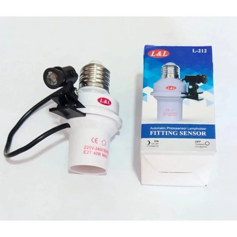 Jual Fitting Sensor Lampu / Sensor Lampu Siang Malam / Sensor Lampu ...