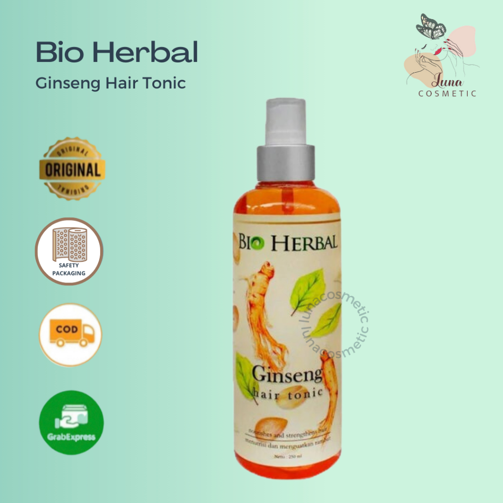 Jual Bio Herbal Ginseng Hair Tonic | Shopee Indonesia
