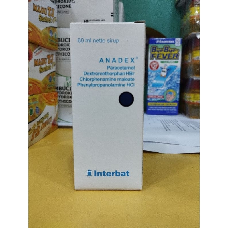 Jual Anadex Syrup - 60Ml - Batuk Pilek Demam | Shopee Indonesia