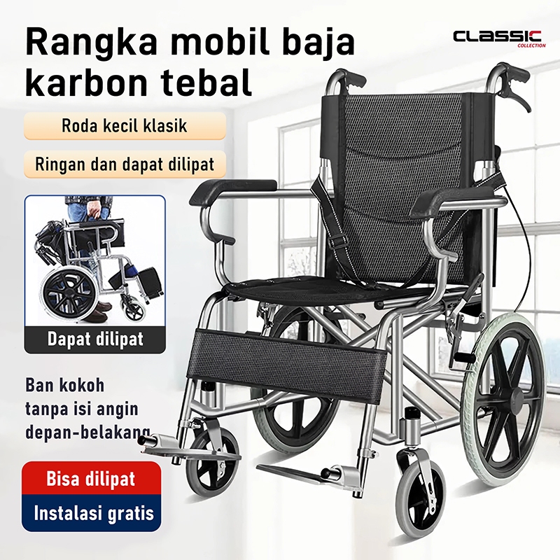 Jual Codkursi Roda Standard Rumah Sakit Kursi Roda Alluminium Bisa