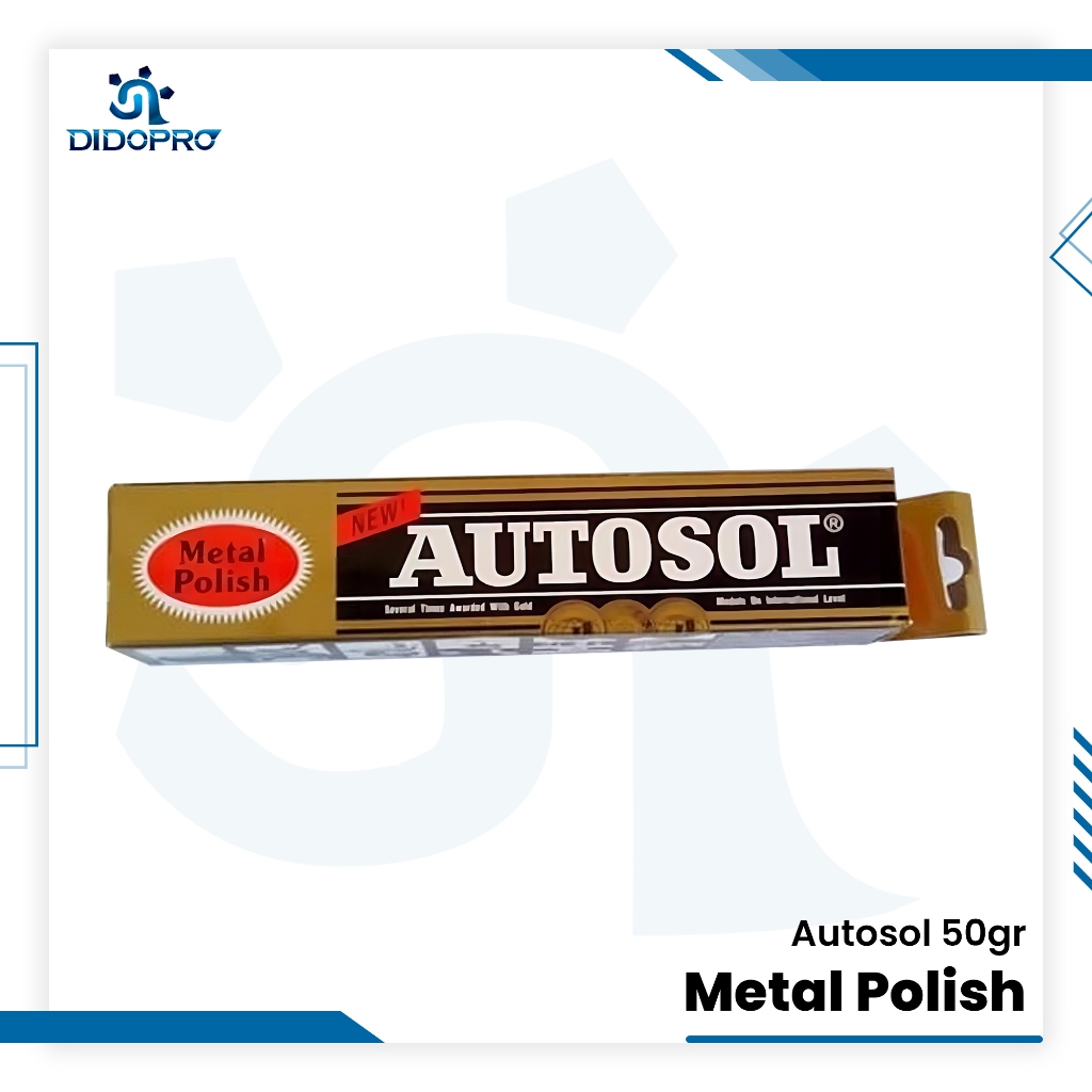 Jual Autosol Metal Polish 50 Gram 50gr Pengkilap Logam Polis Metal Chrome Stainless Pembersih