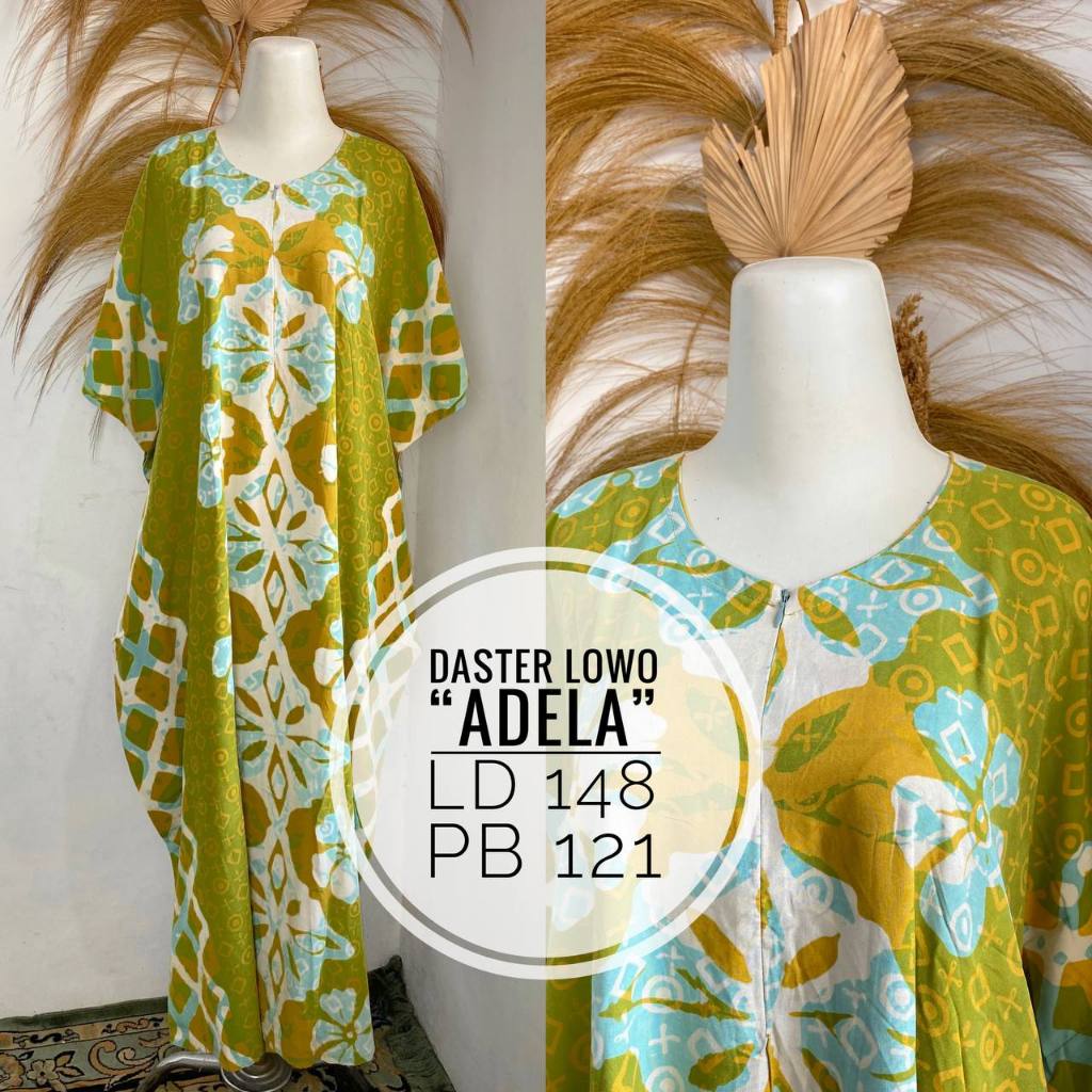 Jual Ready Daster Batik Rayon Lowo Kalong Kelelawar Jumbo Rayon Adem Super Premium Busui