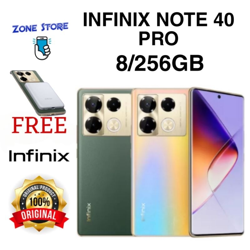 Jual INFINIX NOTE 40 PRO 8/256GB GARANSI RESMI INFINIX NOTE 40 PRO 8GB
