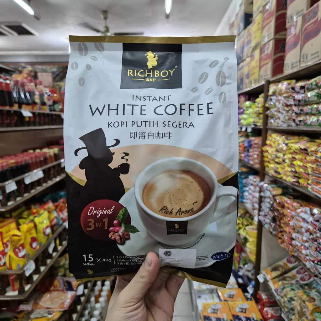 Jual RICH BOY RICHBOY WHITE COFFEE 3 IN 1 INSTANT WHITE COFFEE | Shopee ...