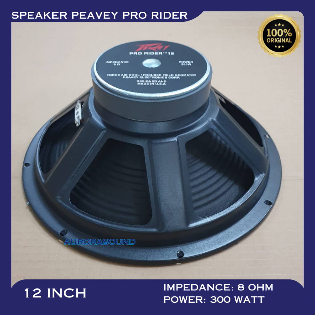 Jual SPEAKER KOMPONEN PEAVEY PRO RIDER 12 IN WOOFER PEAVEY PRO RIDER ...