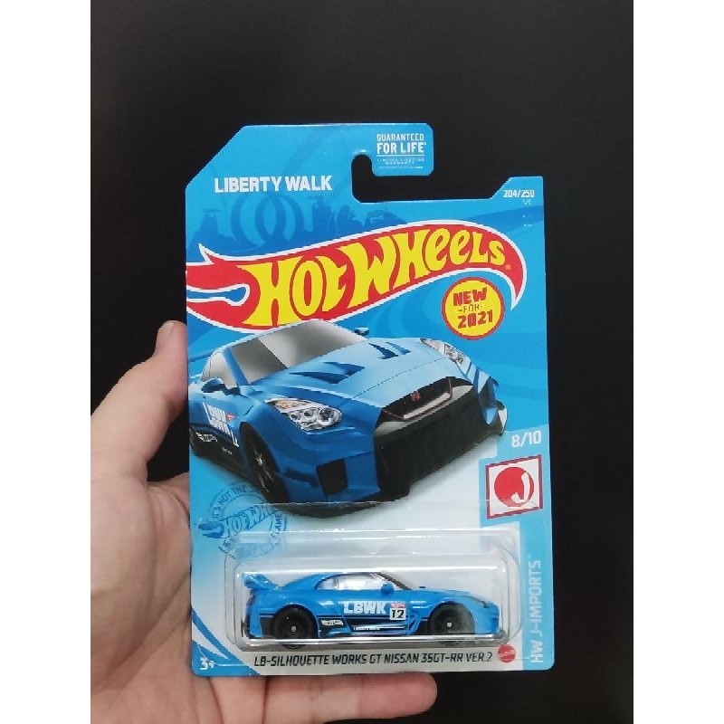 Jual Hot Wheels LBWK R35 First Edition Light Blue | Shopee Indonesia
