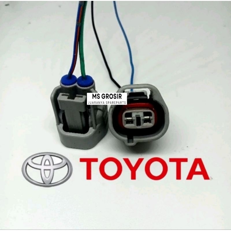 Jual SENSOR CABLE SOCKET SOKET IDLE UP AC TOYOTA VIOS YARIS ALTIS AVANZA CAMRY / SOKET CONEKTOR