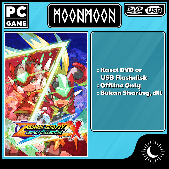 Jual Mega Man Zero/ZX Legacy Collection (2020) Game PC Laptop | Shopee ...