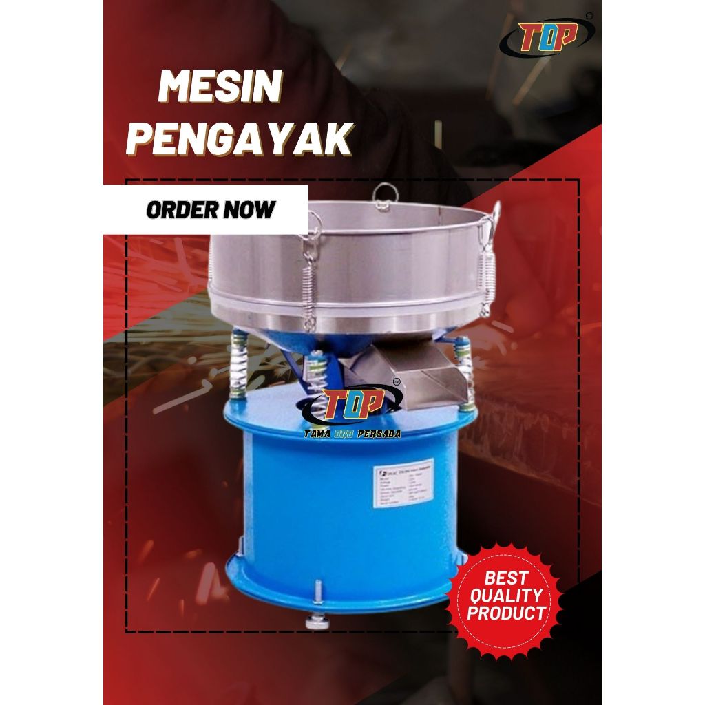 Jual Electric Vibro Sparator - Mesin Ayakan Tepung - Mesin Pengayak ...