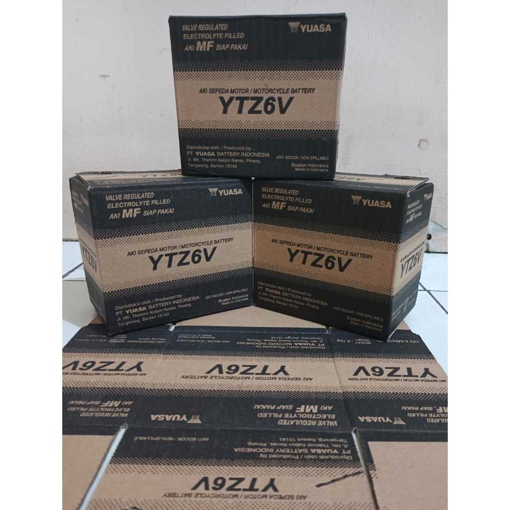 Jual kardus aki yuasa ytz6v ( bekas ) | Shopee Indonesia
