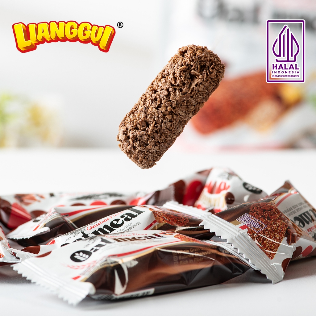 Jual [HALAL] LIANGGUI OATMEAL Oatmeal Crispy Taste Original & Chocolate ...