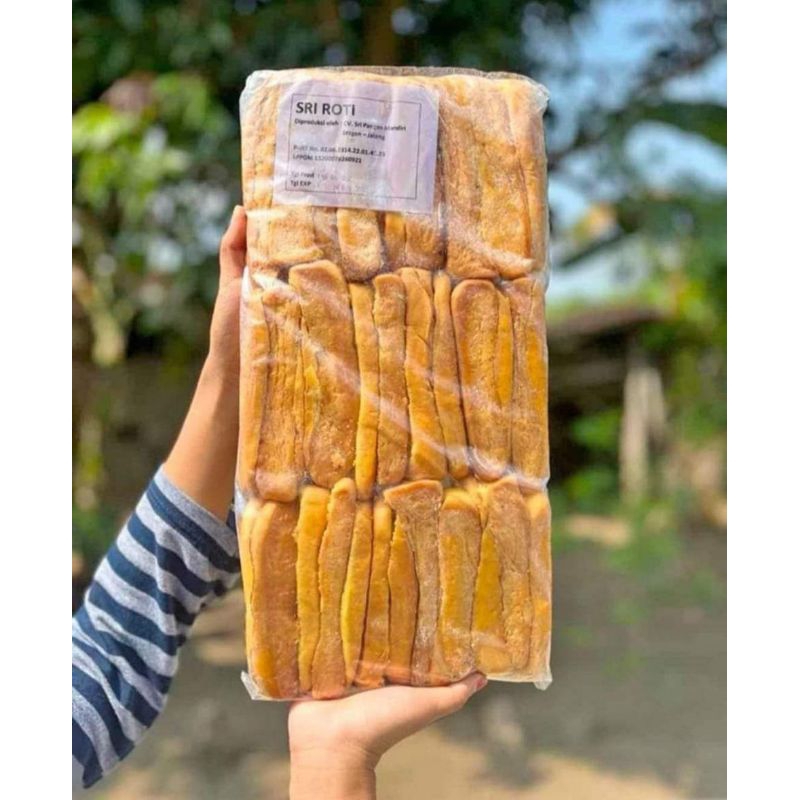 Jual PINGGIRAN ROTI SISIR JUMBO KEMASAN BARU ISI 50an SLICE 1/2 kg ...