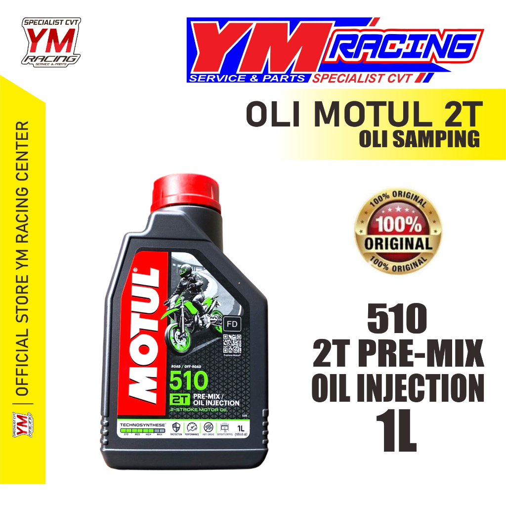 Jual OLI SAMPING MOTUL 510 2T 1L TECHNOSYNTHESE / OLSAM MOTUL 510 1