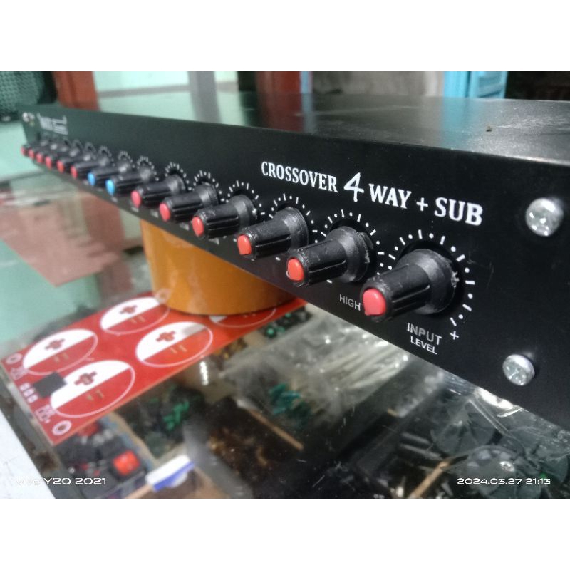 Jual Crosover aktif 4way +sub streo jadi | Shopee Indonesia