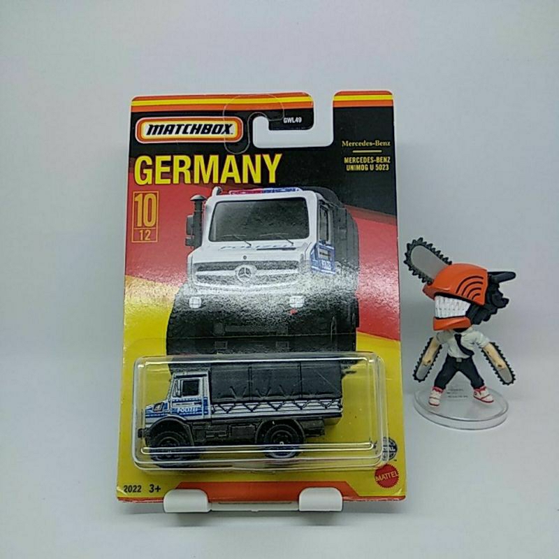 Jual Matchbox Germany Mercedes Benz Unimog U 5023 Polizei Diecast Die