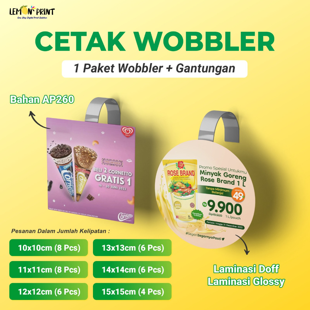 Jual WOBBLER CUSTOM | Shopee Indonesia
