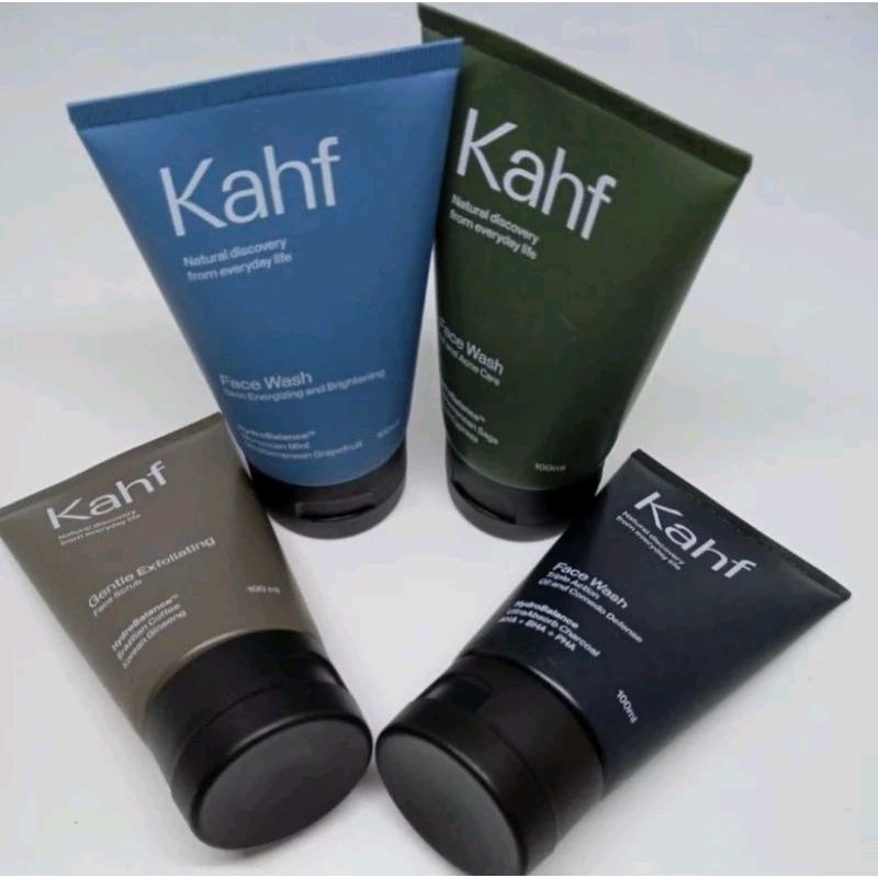 Jual Kahf Facial Wash 100ml Sabun Muka Pria All Varian Shopee Indonesia