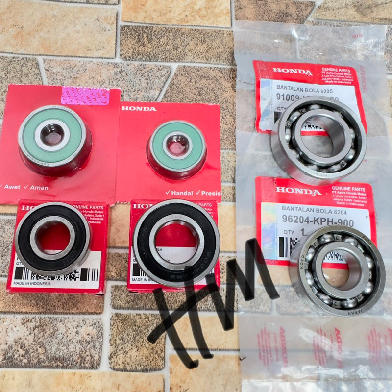 Jual RR Laher bearing rasio gear box vario 125 150 pcx 125 150 160 ADV ...