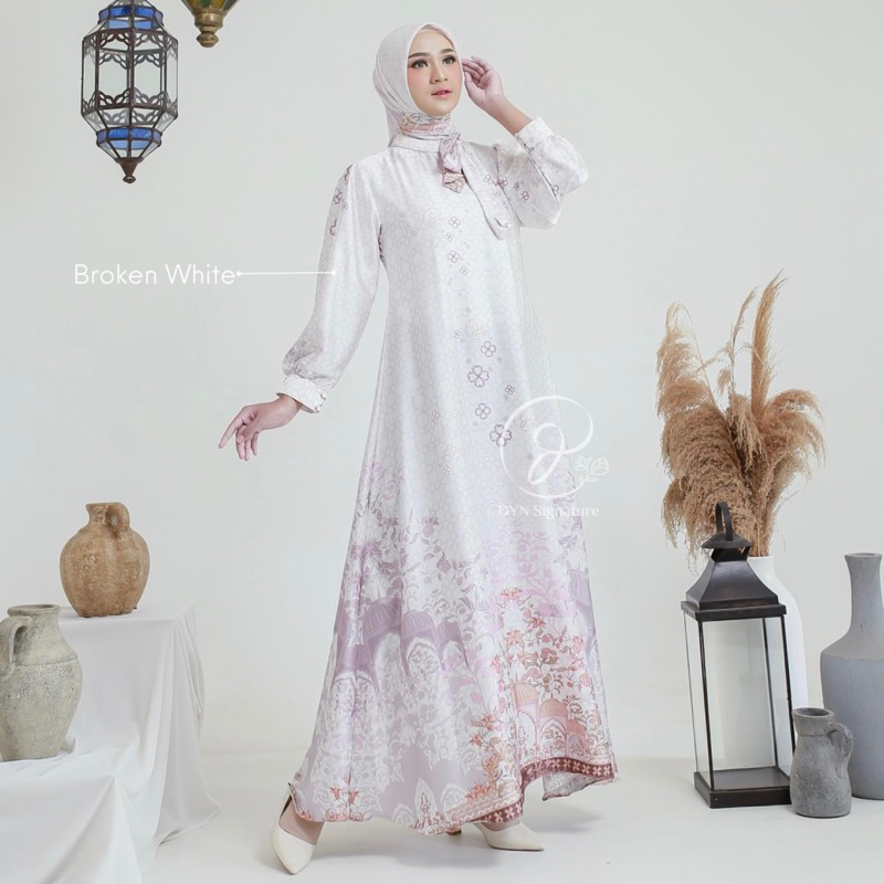 Jual DYN Signature Titana Dress & Titania Dress - Gamis Couple Set ...