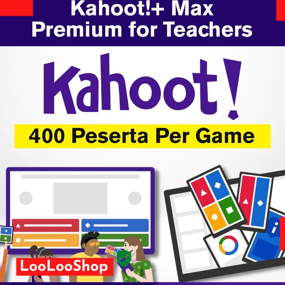 Jual SPECIAL PROMO Kahoot for Teachers Premium 7 Hari 4 Peserta MURAH ...