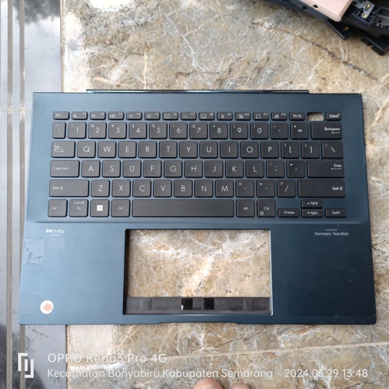 Jual frame Keyboard laptop Asus Zenbook 14 OLED UX3402 Lingyao S13 X13 ...