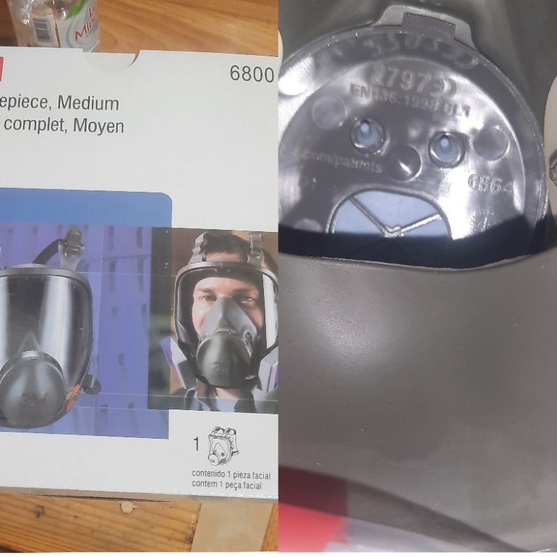 Jual Masker 6800 3M Full Face Dual Respirator Original 3M | Shopee ...
