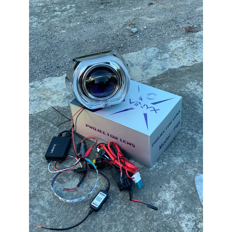 Jual paket biled vinyx 3inci type p45 set shroud 3inc relay biled ...