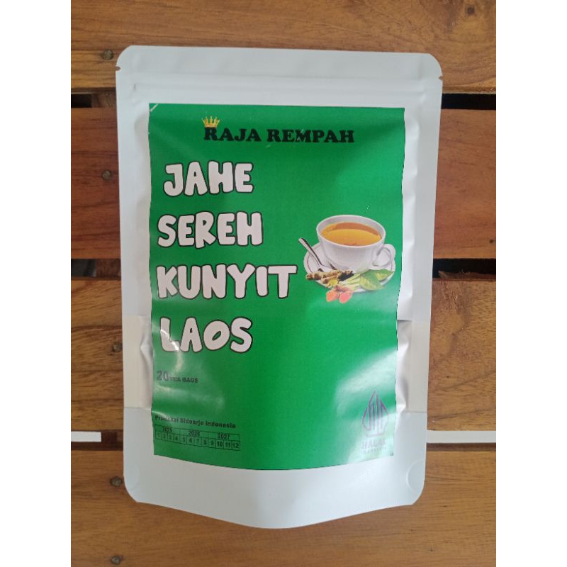 Jual Raja Rempah JSR Teh jahe sereh kunyit laos | Shopee Indonesia