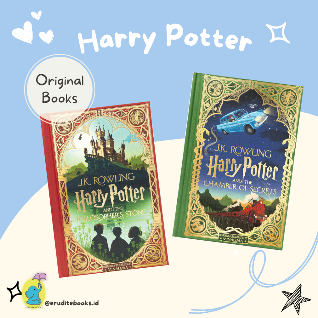 Jual [EB] Minalima Edition Harry Potter and The Philosopher Stone ...