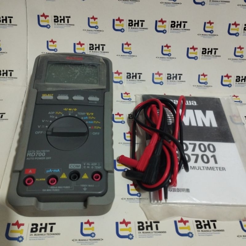 Jual SANWA RD700 Digital Multimeter Multitester Avometer RD-700 ...