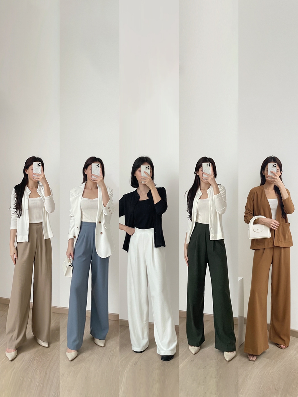 Kadaka B-0112 Premium Basic Tapered Pants