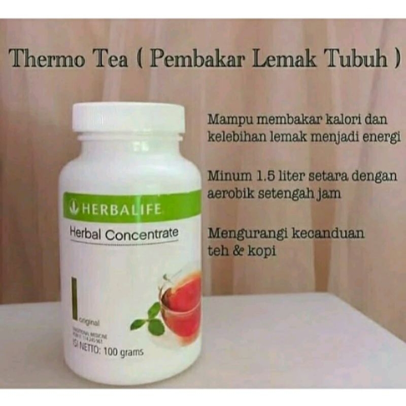 Jual HERBALIFE TEA HERBALIFE CONCENTRATE PEMBAKAR LEMAK PENURUN BERAT ...