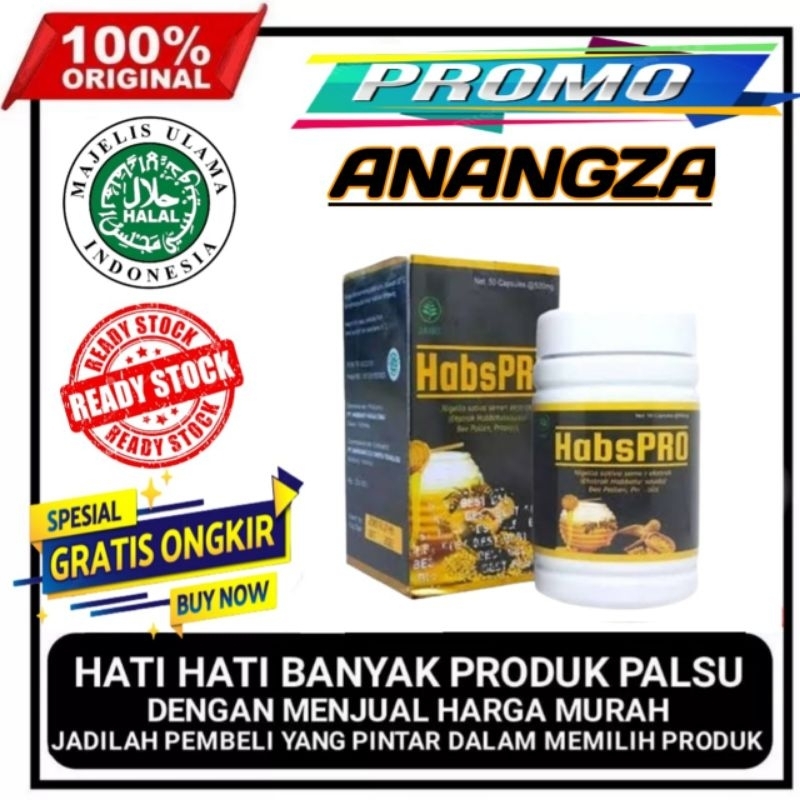 Jual HABSPRO ASLI ORIGINAL KEMASAN TERBARU 1BOX ISI 55Capsl | Shopee ...