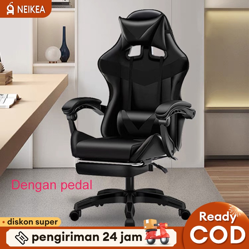 Jual Kursi Gaming Dengan Pedal Kursi Komputer Kursi Kantor Kursi Kerja