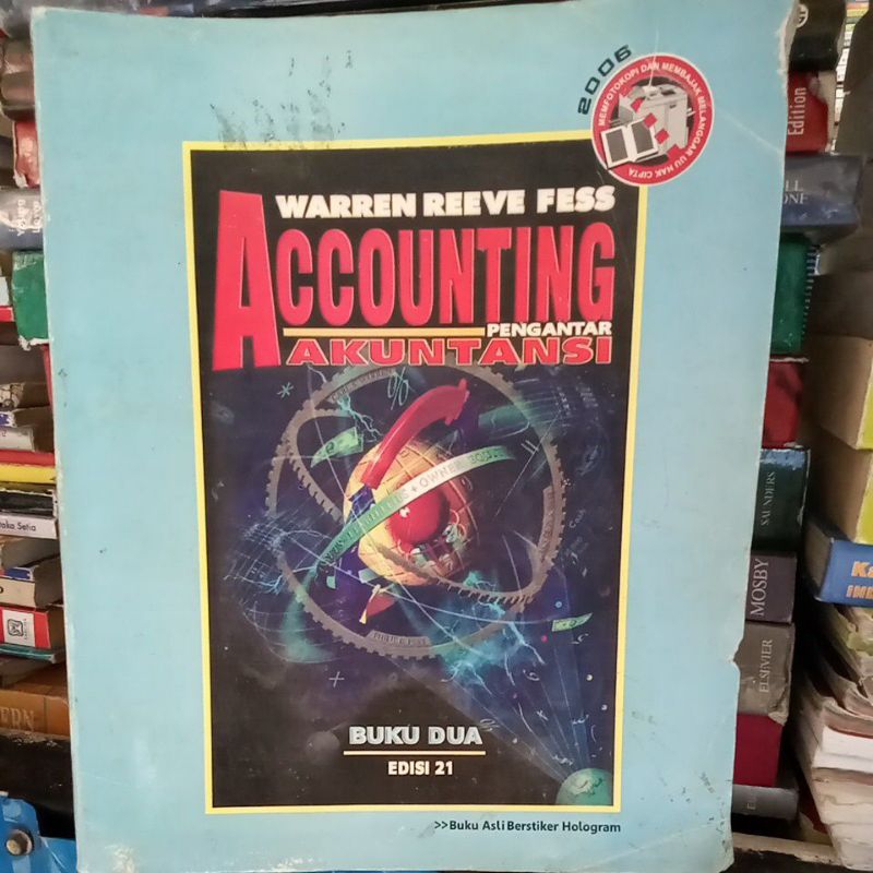 Jual PENGANTAR AKUNTANSI BUKU 2 EDISI 21 PENGARANG WARREN REEVE FESS ...