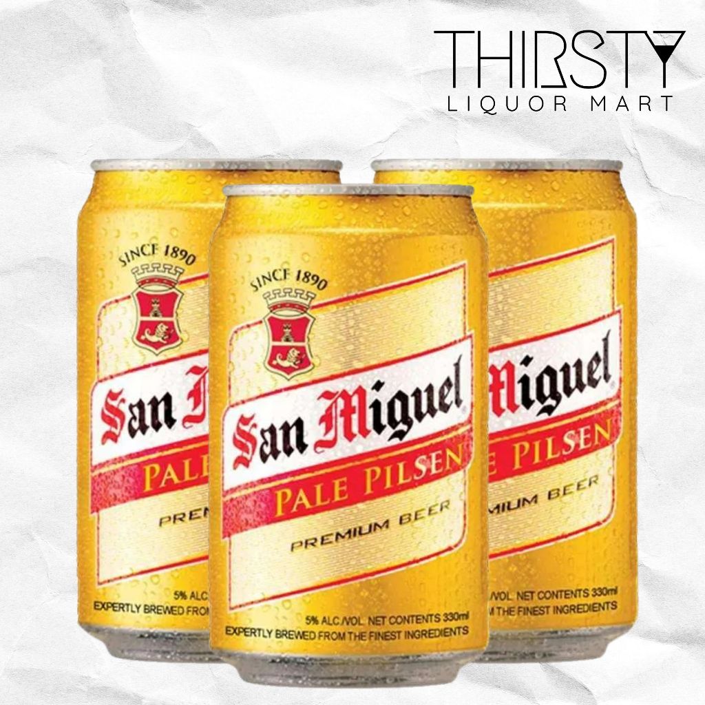 Jual San Miguel Pale Pilsen Beer Bir Can 320ml - Paket 3 Kaleng ...