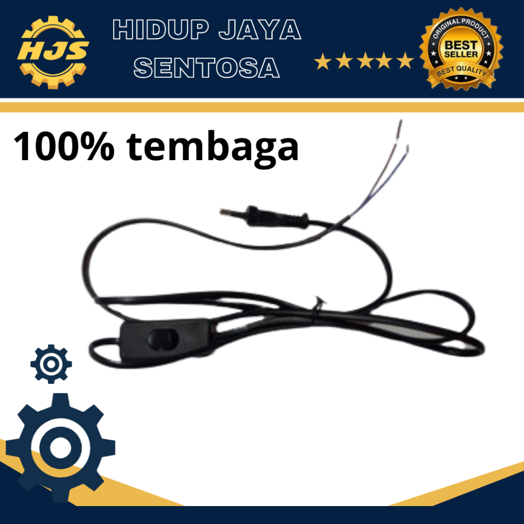 Jual KABEL ON OFF/KABEL SAKLAR/ KABEL POWER/KABEL PVC (2PCS) | Shopee ...