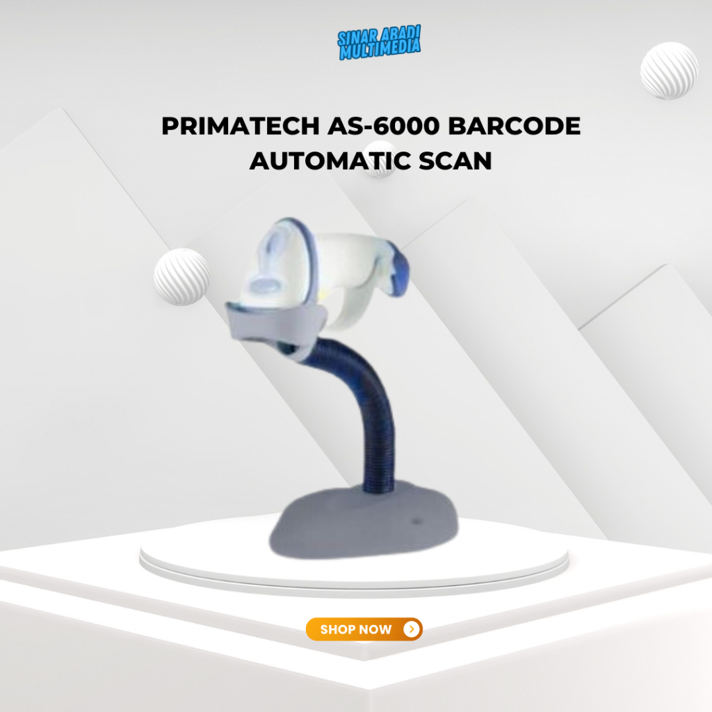Jual Primatech AS-6000 Barcode Automatic Scan | Shopee Indonesia
