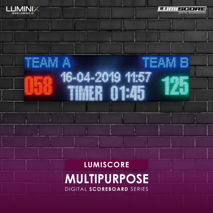 Jual Custom Order Scoreboard Digital Wi-Fi | Shopee Indonesia